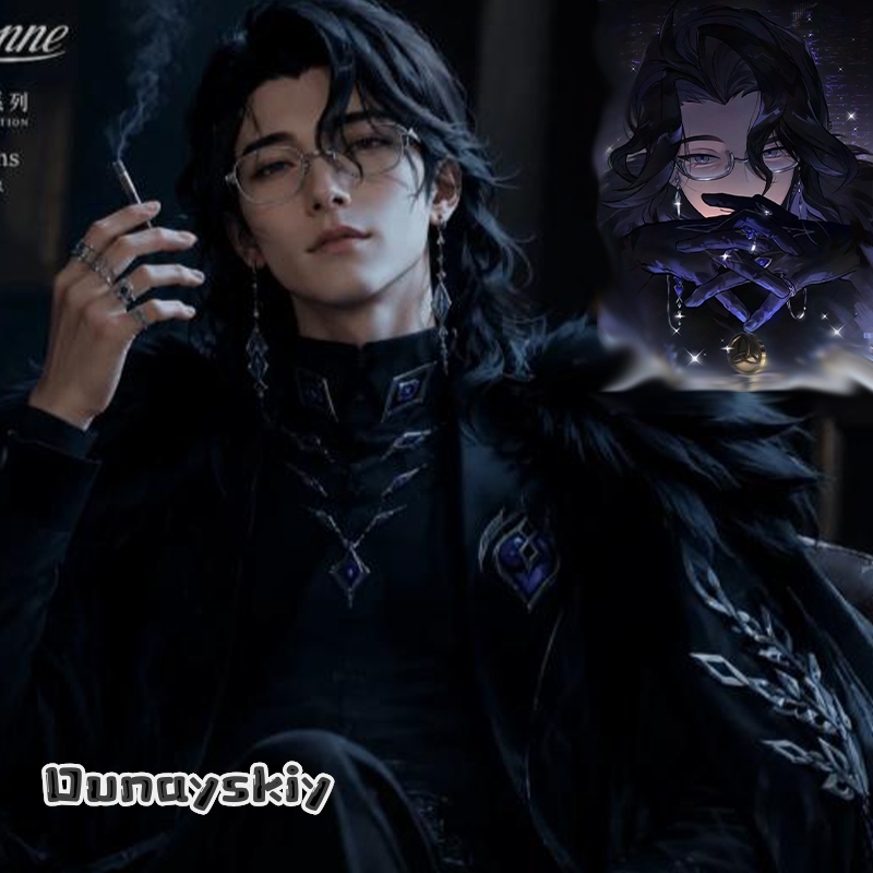 Men Formal Wear Vest - Genshin Impact Pantalone Regrator Cosplay Kostüm