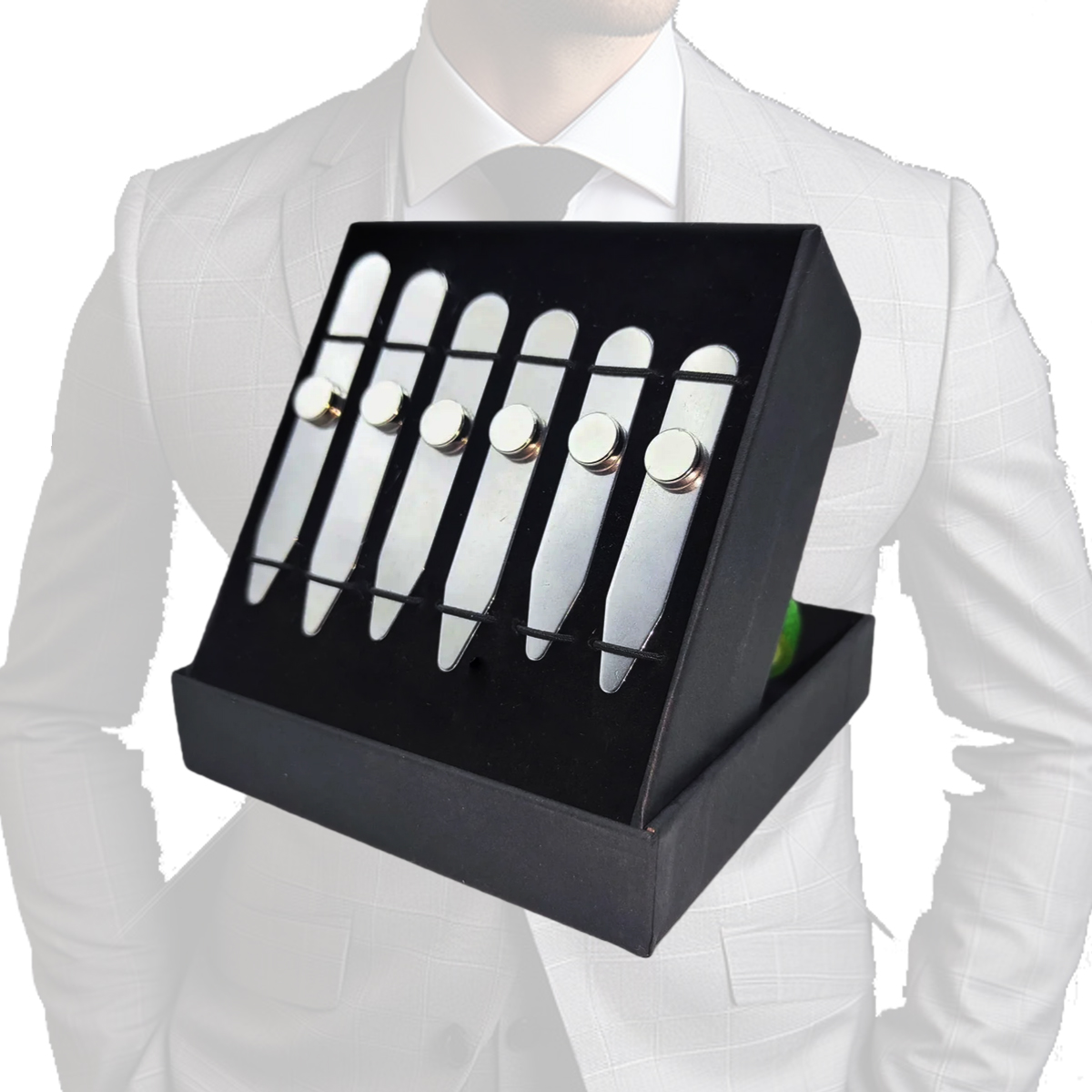 Collar Stay Metal - 6 Adet Paslanmaz Çelik Yaka Desteği,