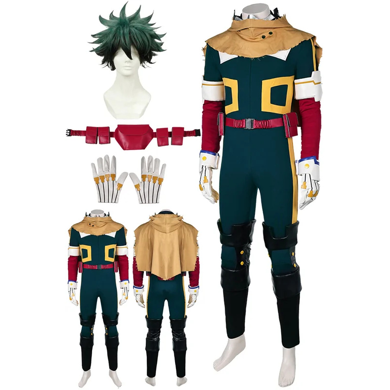 Men Formal Wear Vest - Fantasia S7 Midoriya Izuku Cosplay Pelerin