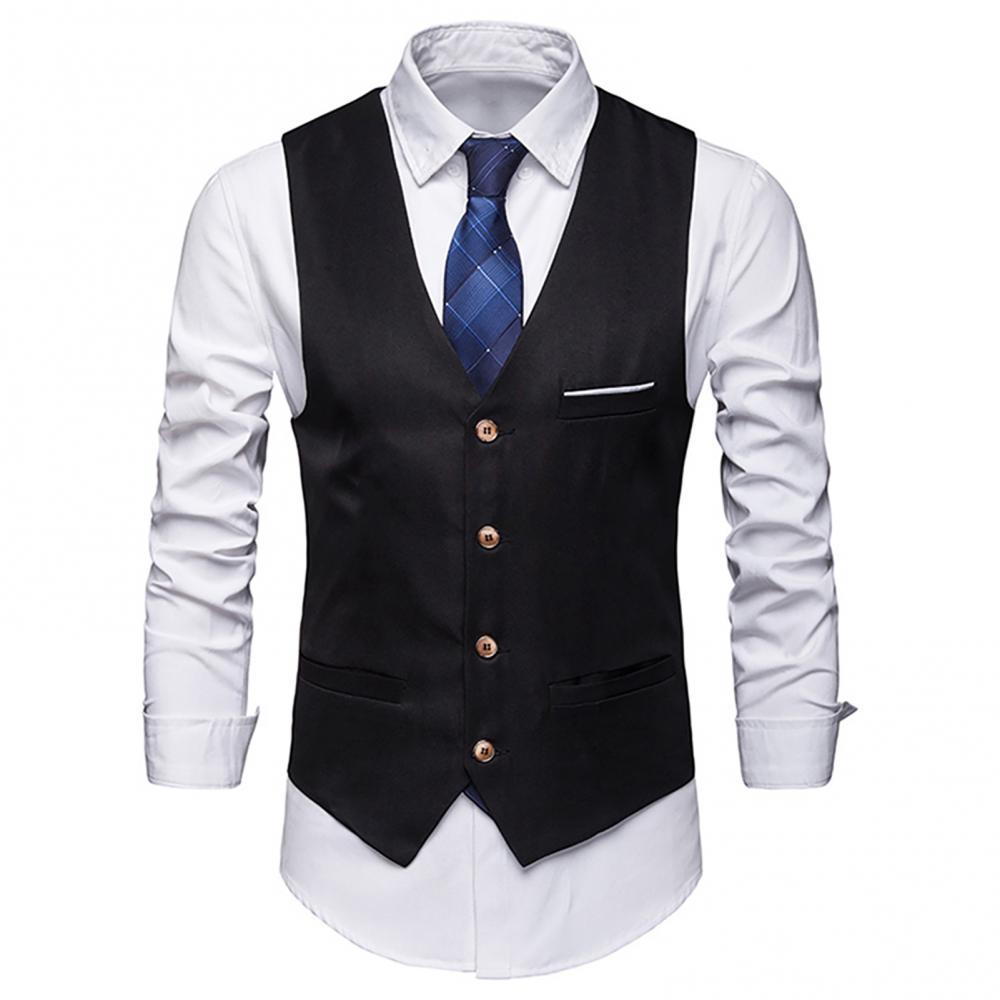 Men Formal Wear Vest - Erkekler için elbise yelekler Slim erkek