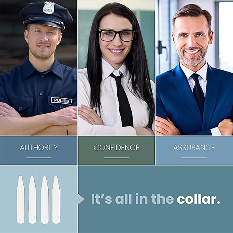 3 Çift Paslanmaz Çelik Yaka De - Collar Stay Metal incelemesi ve fiyatı