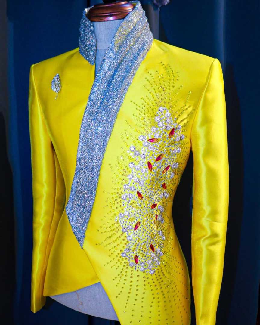 Moda Sarı Düğün Smokin Benzers - Unique Men'S Formal Wear incelemesi ve fiyatı