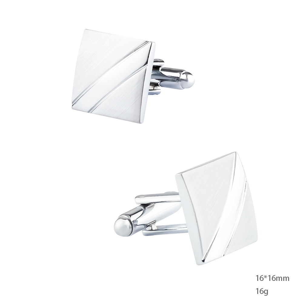 Bir Set Erkekler Yeni Gümüş Ka - Cufflinks Silver Set incelemesi ve fiyatı