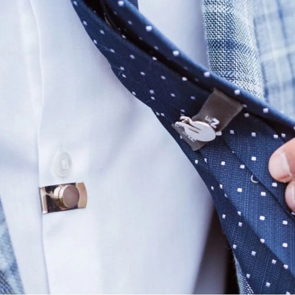 Yeni Görünmez Kravat Klipsleri - Collar Stay Metal incelemesi ve fiyatı
