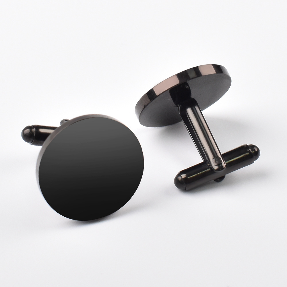 2 adet/takım erkek moda Metal  - Cufflinks Silver Set incelemesi ve fiyatı
