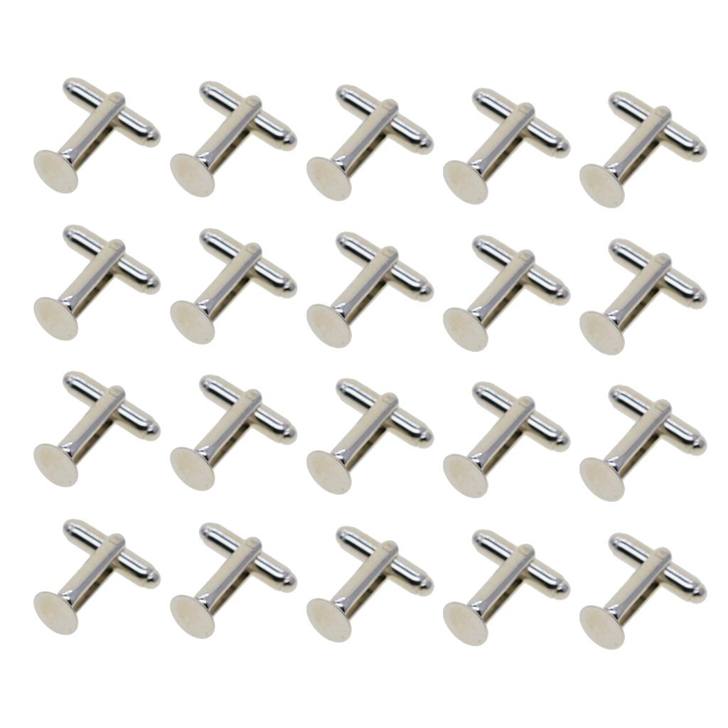 20 Adet Gümüş Kaplama Kol Düğm - Cufflinks Silver Set incelemesi ve fiyatı