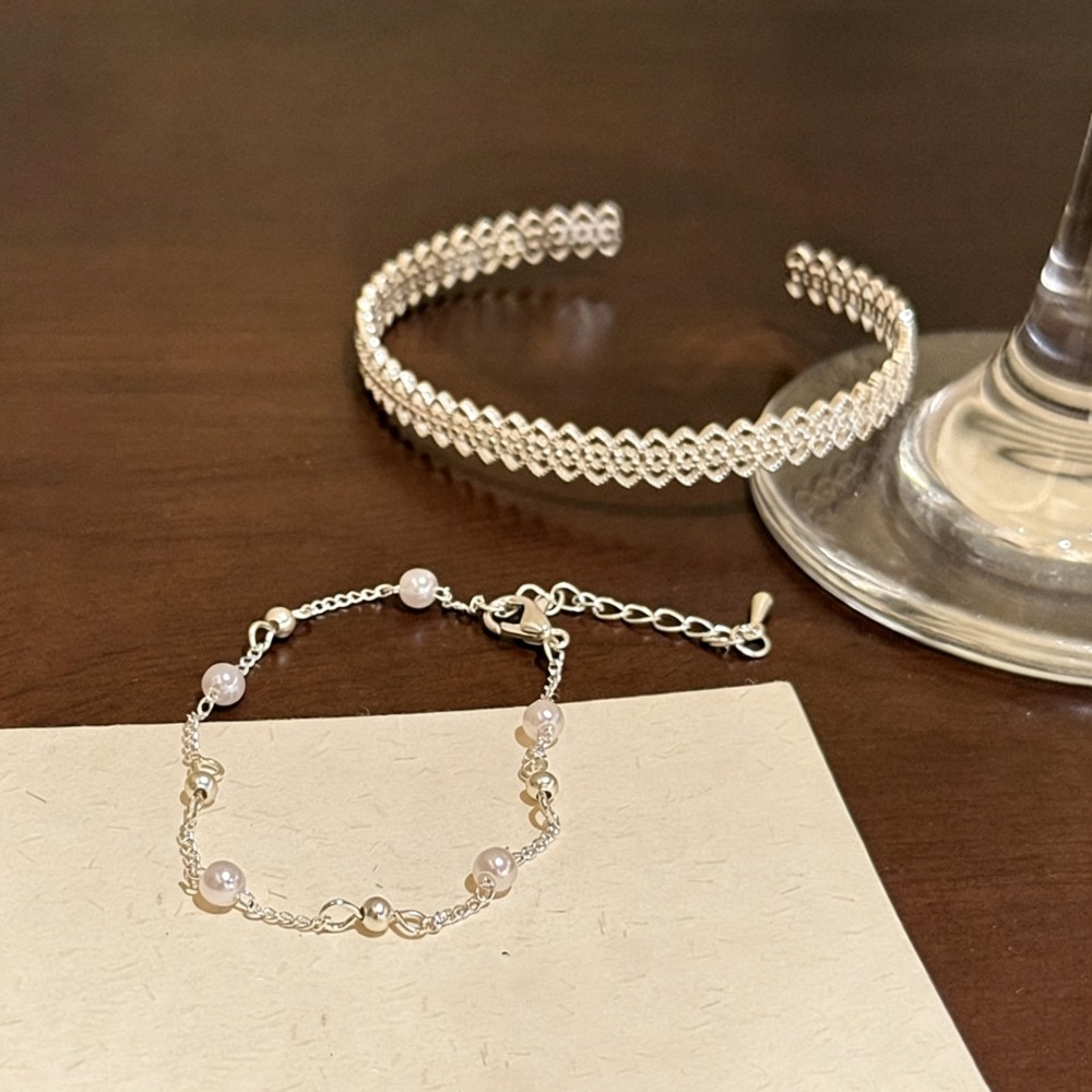 925 Ayar Gümüş Dantel Detaylı  - Cufflinks Silver Set incelemesi ve fiyatı